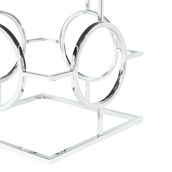 Picket House Furnishings Katie Square Mirrored End Table