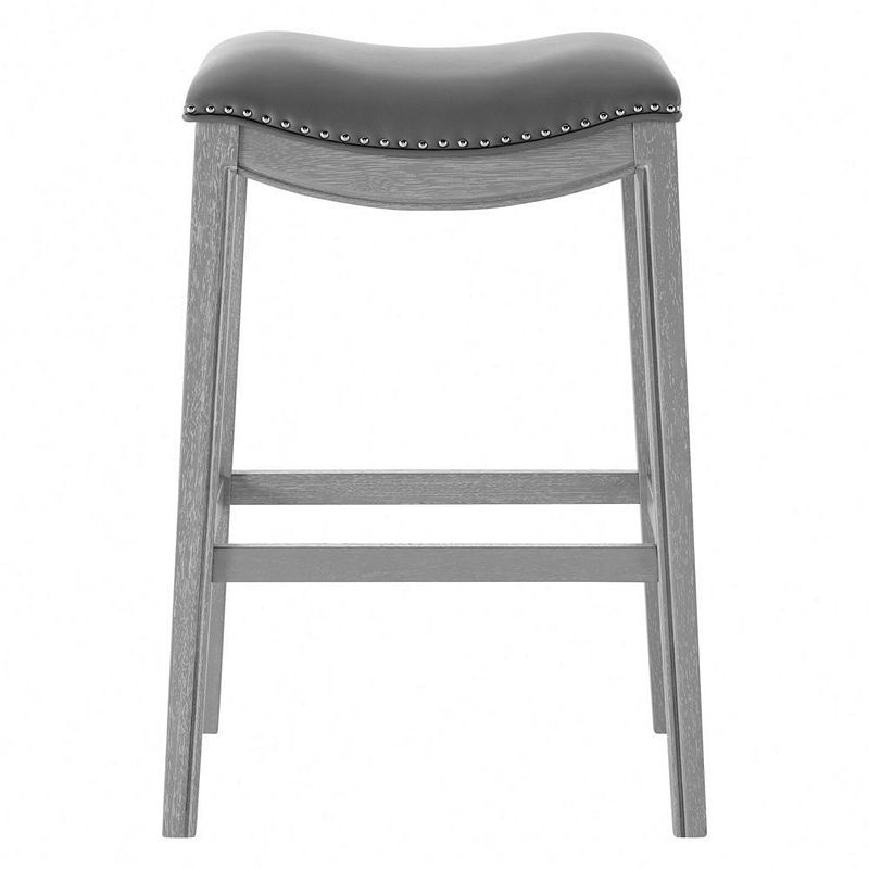 New Pacific Direct Grover PU Leather Bar Stool