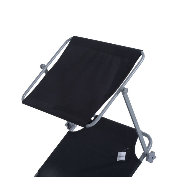 Adjustable Folding Chaise Lounge，Tanning Chair