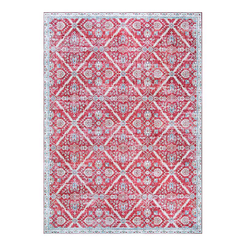 Couristan Pasha Arcadia Garnet Area Rug