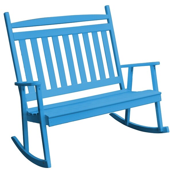 Pine Double Classic Porch Rocker