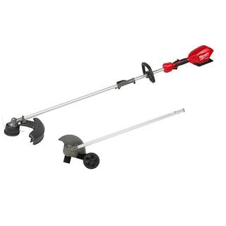 MW M18 FUEL 18-Volt Lithium-Ion Brushless Cordless QUIK-LOK String Trimmer with 8 in. Edger Attachment (2-Tool) 2825-20ST-49-16-2718