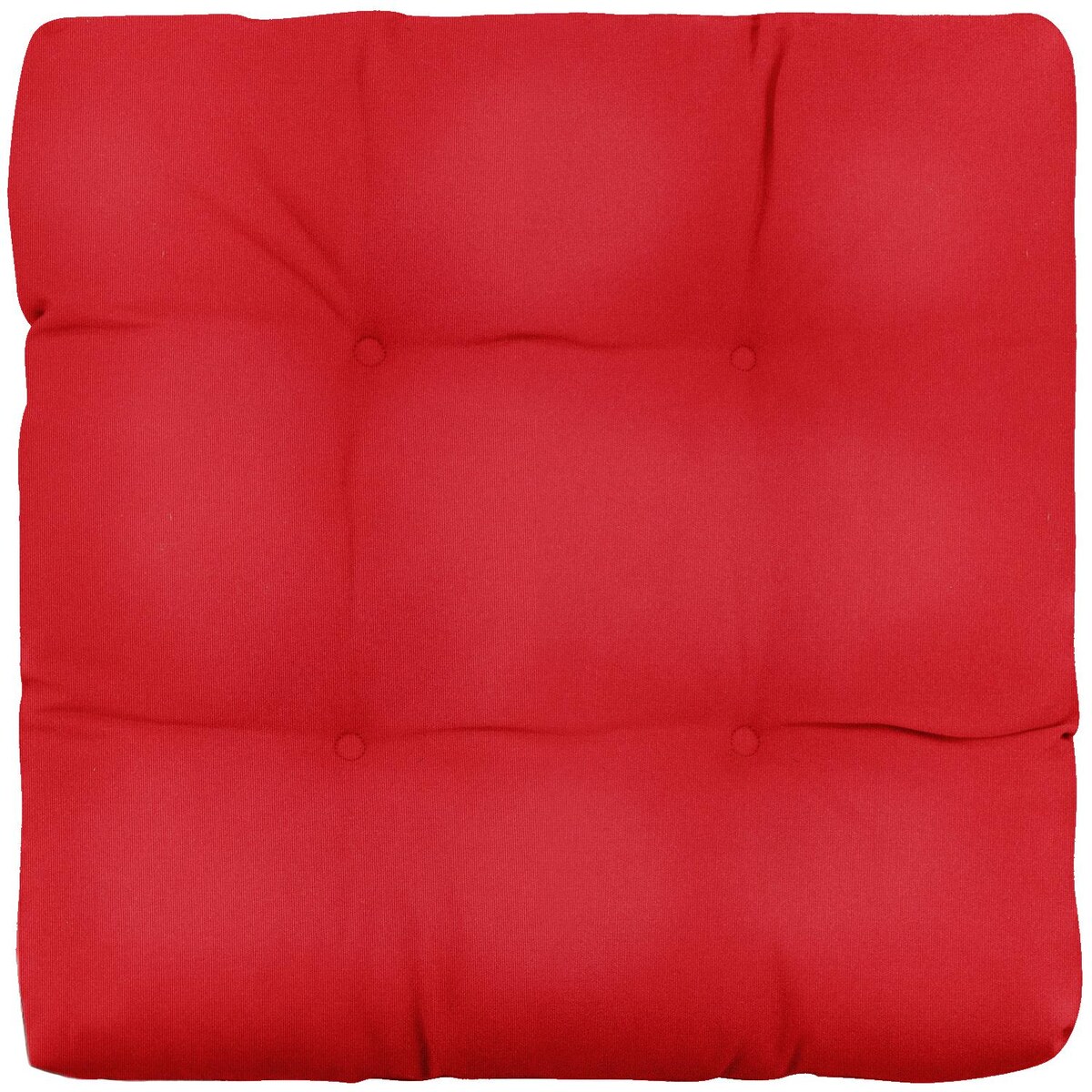 Sunbrella Canvas Jockey Red Small Outdoor Replacement Seat Cushion By Signature