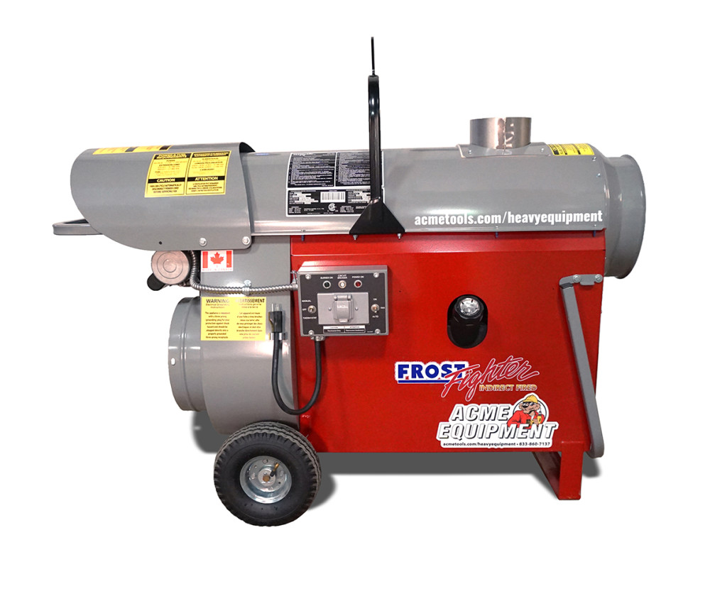 Indirect Fired 170k BTU Portable Heater System (OIL/DIESEL) ;