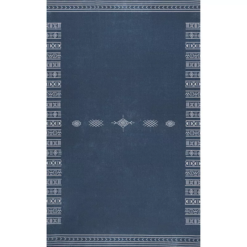 nuLOOM Arina Machine Washable Global Inspired Simplistic Tribal Area Rug