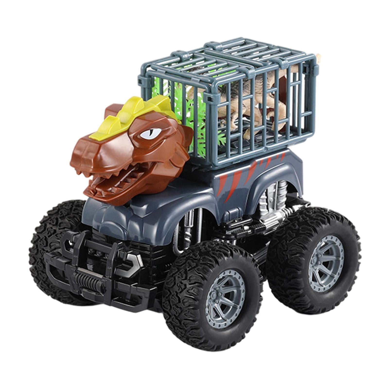 Kids Large Dinosaur Car Truck Engineering Transport s Carrier Vehicle Toys Dinosaur Children Christmas Gift - Tyrannosaurus Rex， 13x10.5x11.5cm