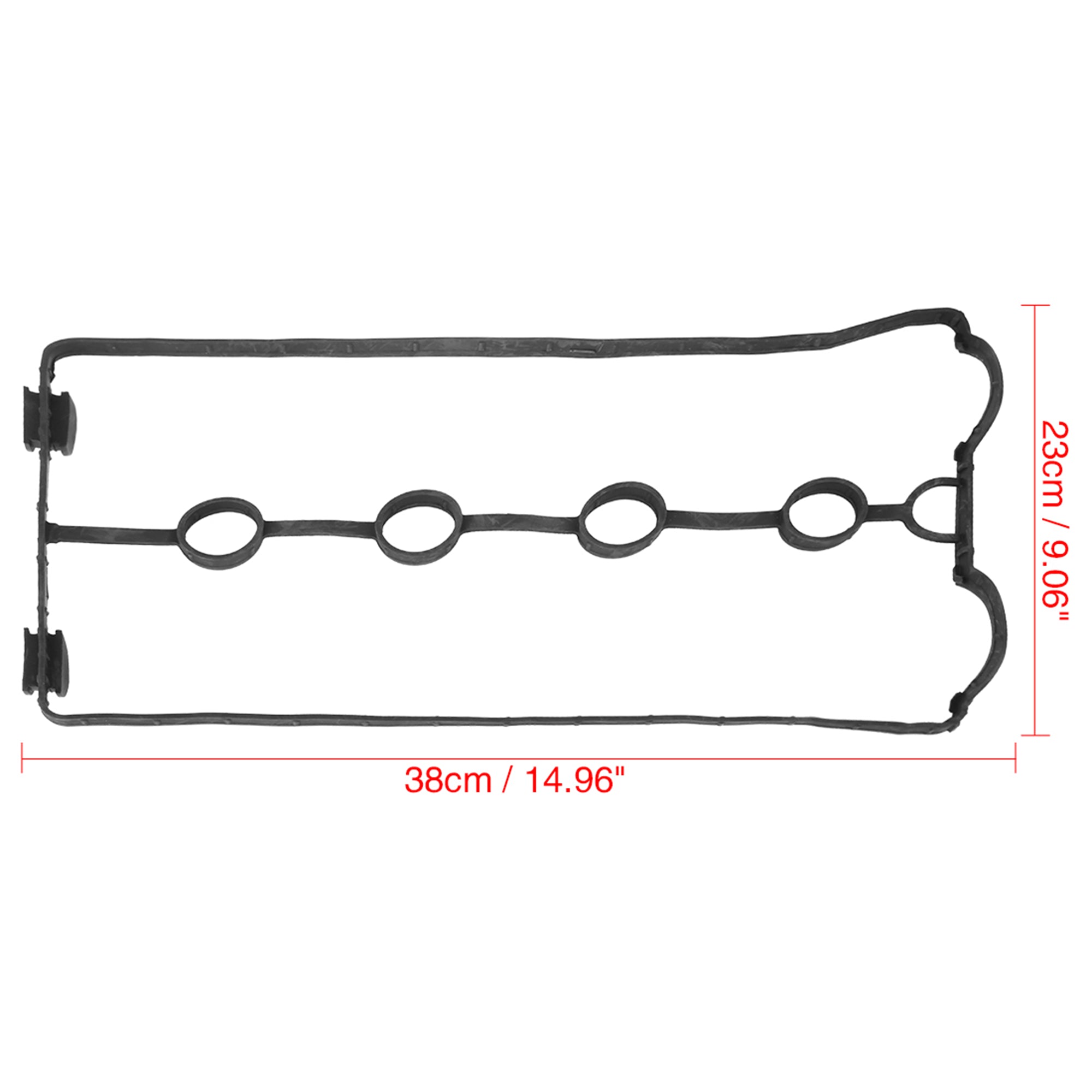 Valve Cover Gasket Sealant Set Rubber for 2004-2008 Chevy Aveo 1.6L Engine