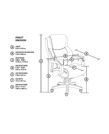 La-Z-Boy Delano Big and Tall Executive Office Chair