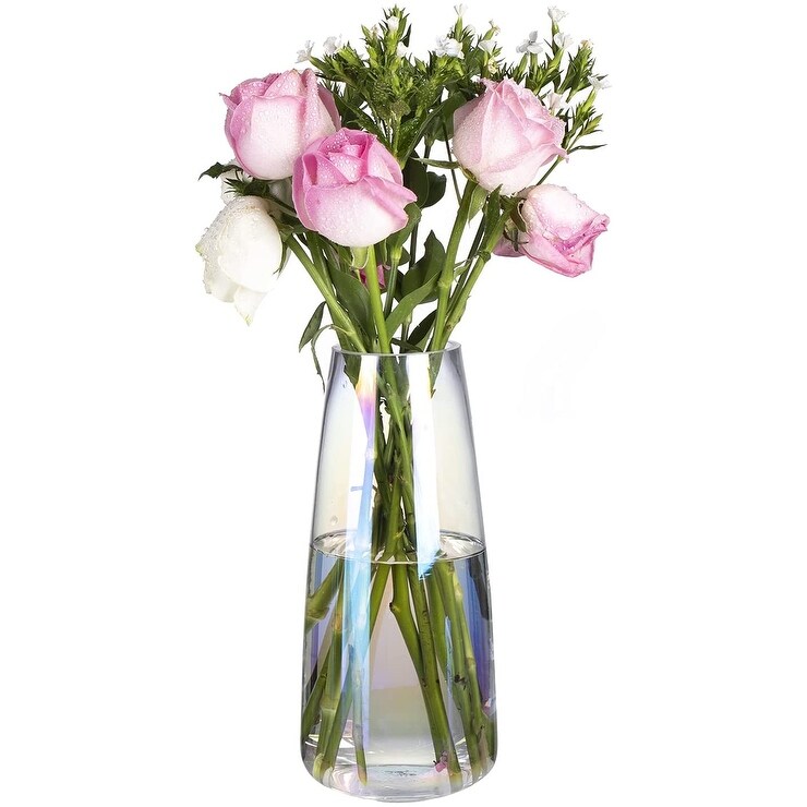 Modern Glass Vase Crystal Flower Vases for Home   Office Decor