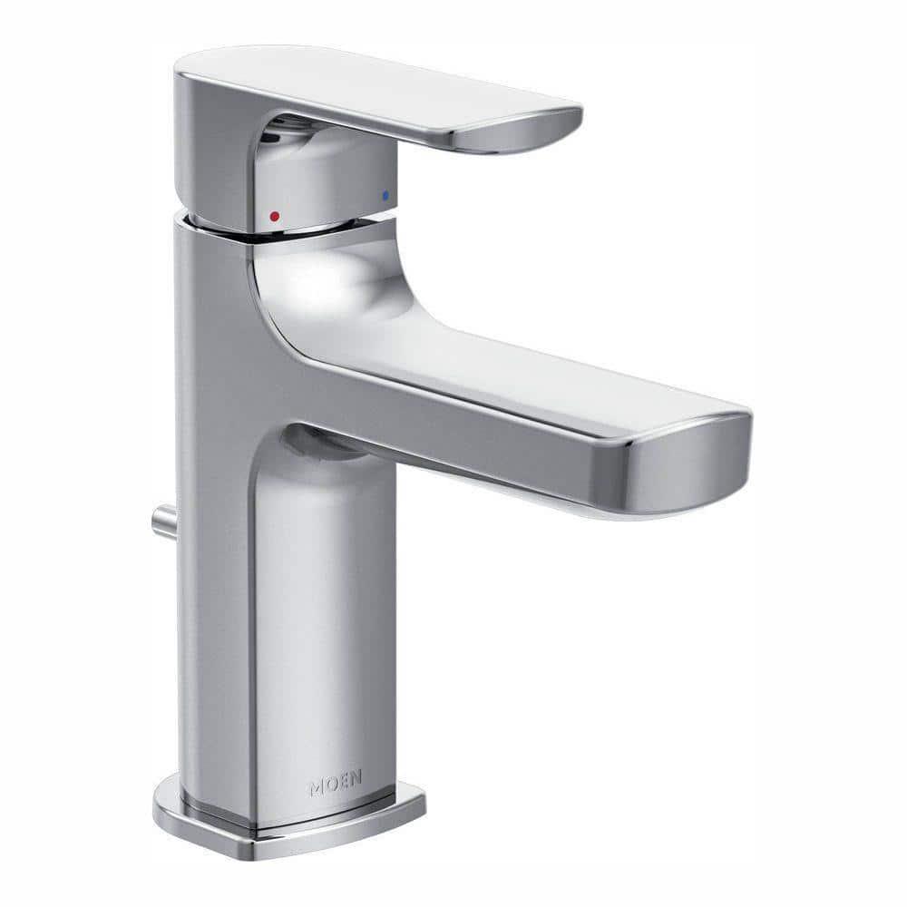 MOEN Rizon Single Hole SingleHandle Bathroom Faucet in Chrome