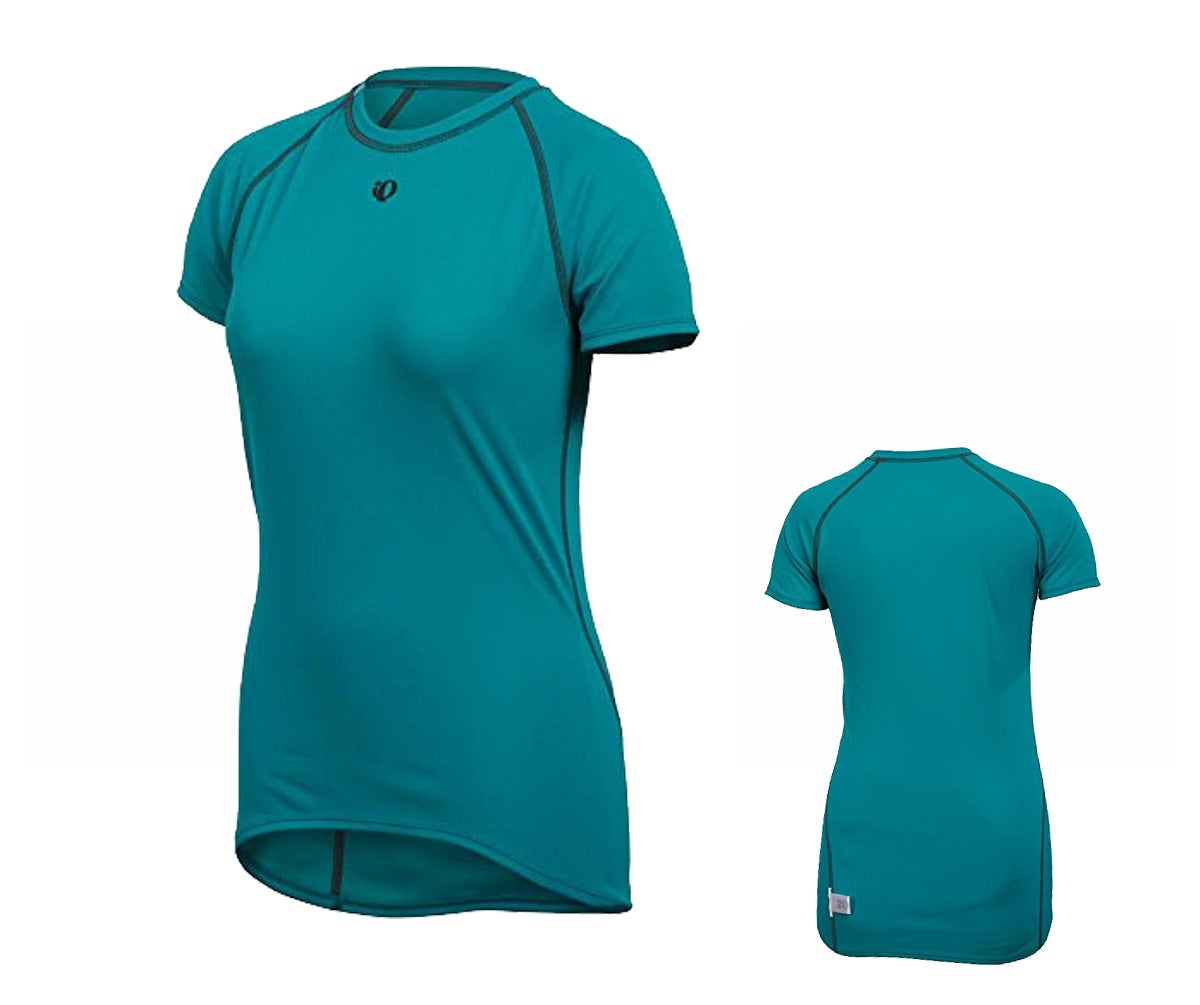 Pearl Izumi Transfer Short Sleeve Base Layer - Womens - Peacock