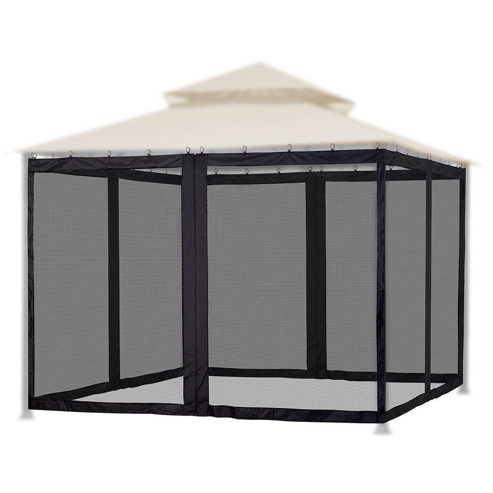 Yescom 9.8'W x 6'H Gazebo Mosquito Netting for 10'x10' Gazebos