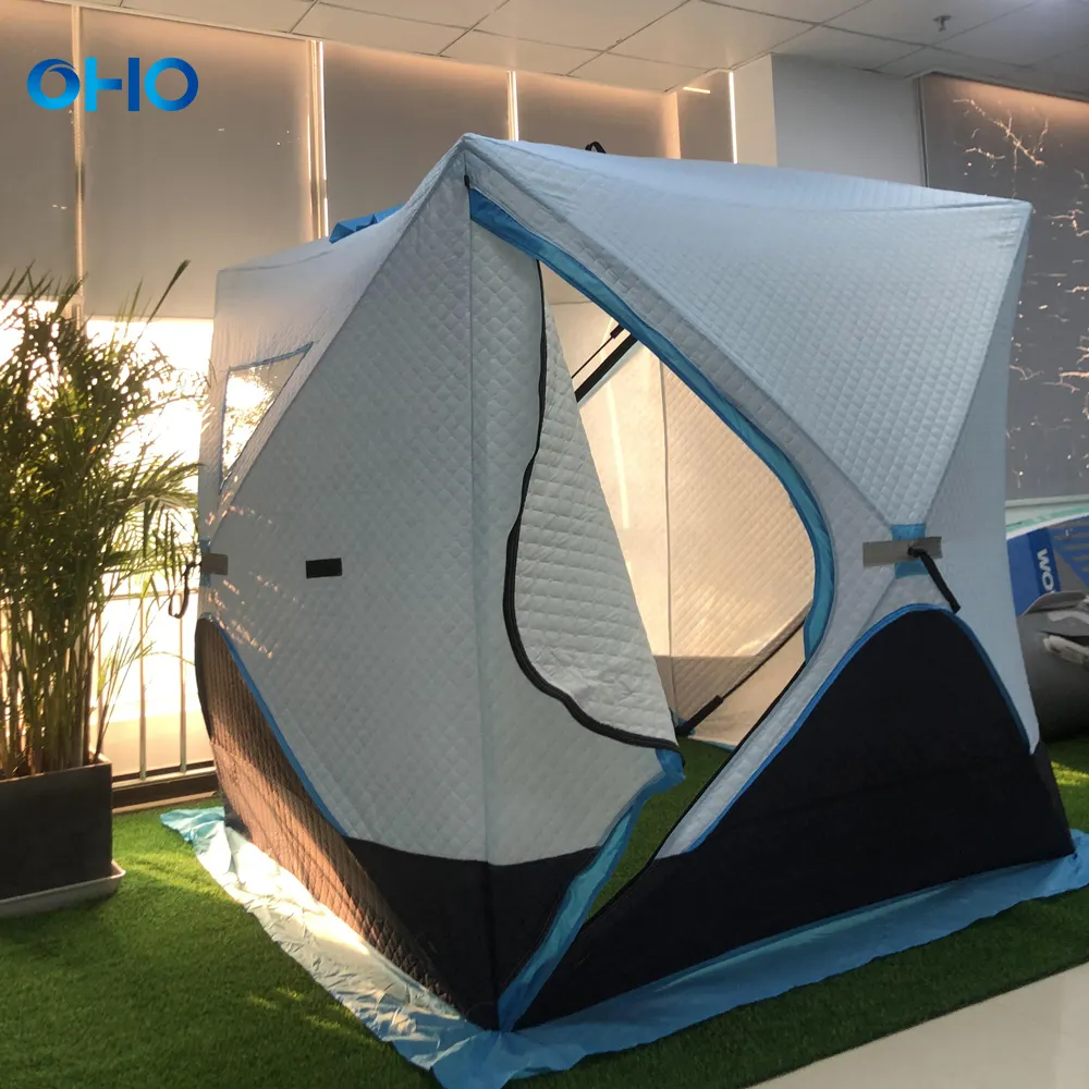 OHO Cheap 3m 4m 5m 6m Outdoor 4 Season Ice Fishing Tent Winter Shelter Tent sauna Tent