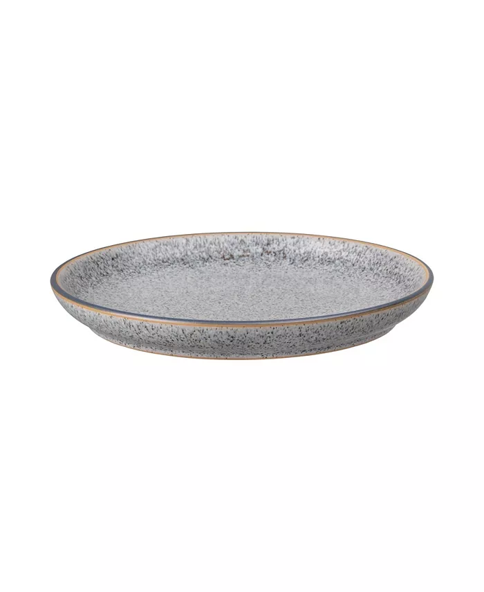 Denby Studio Craft Grey 4 Piece Medium Coupe Plate Set