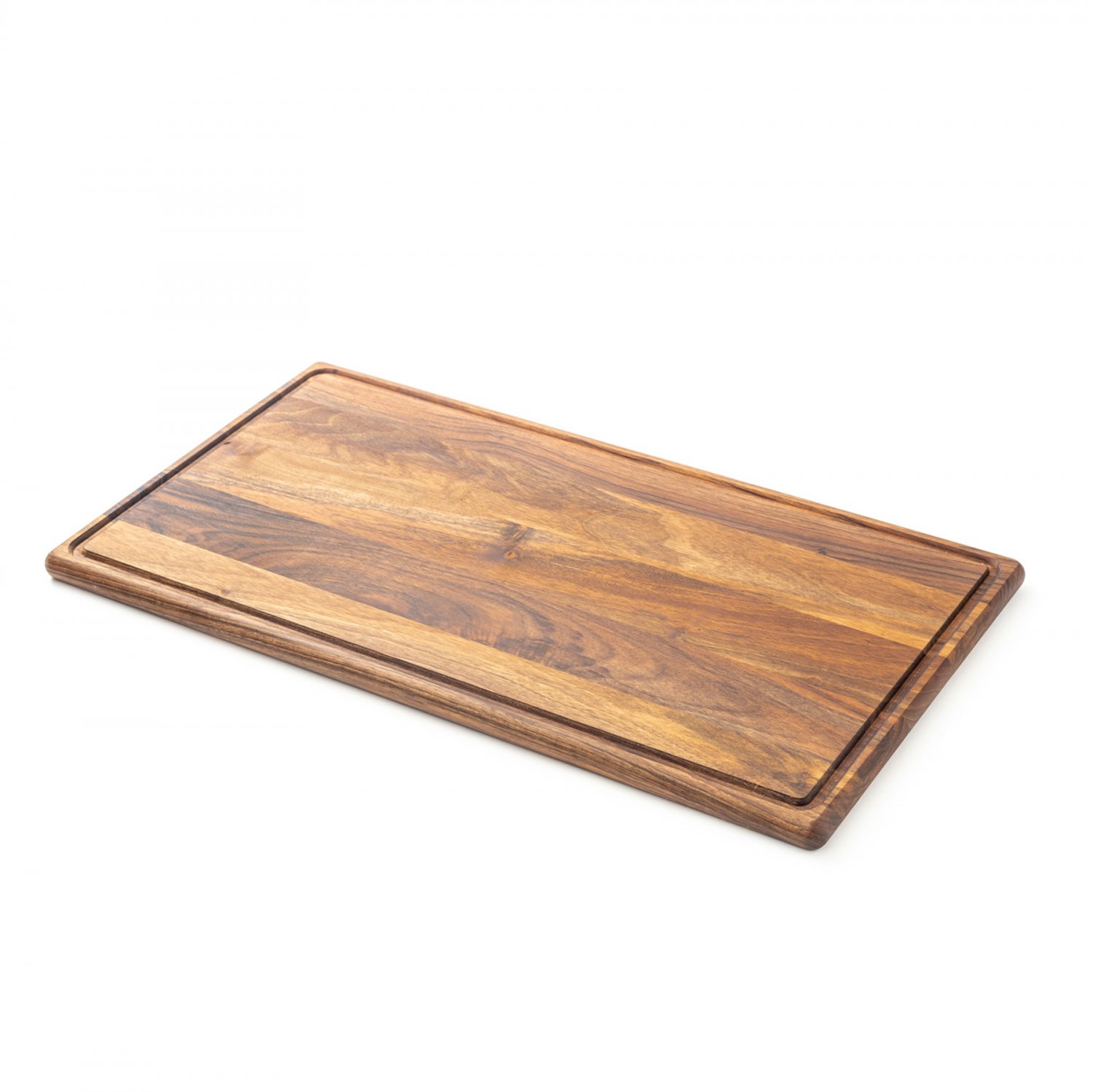 Tuuli Kitchen Extra Large Wooden Cutting Board for Kitchen Walnut Dark Wood 17x12