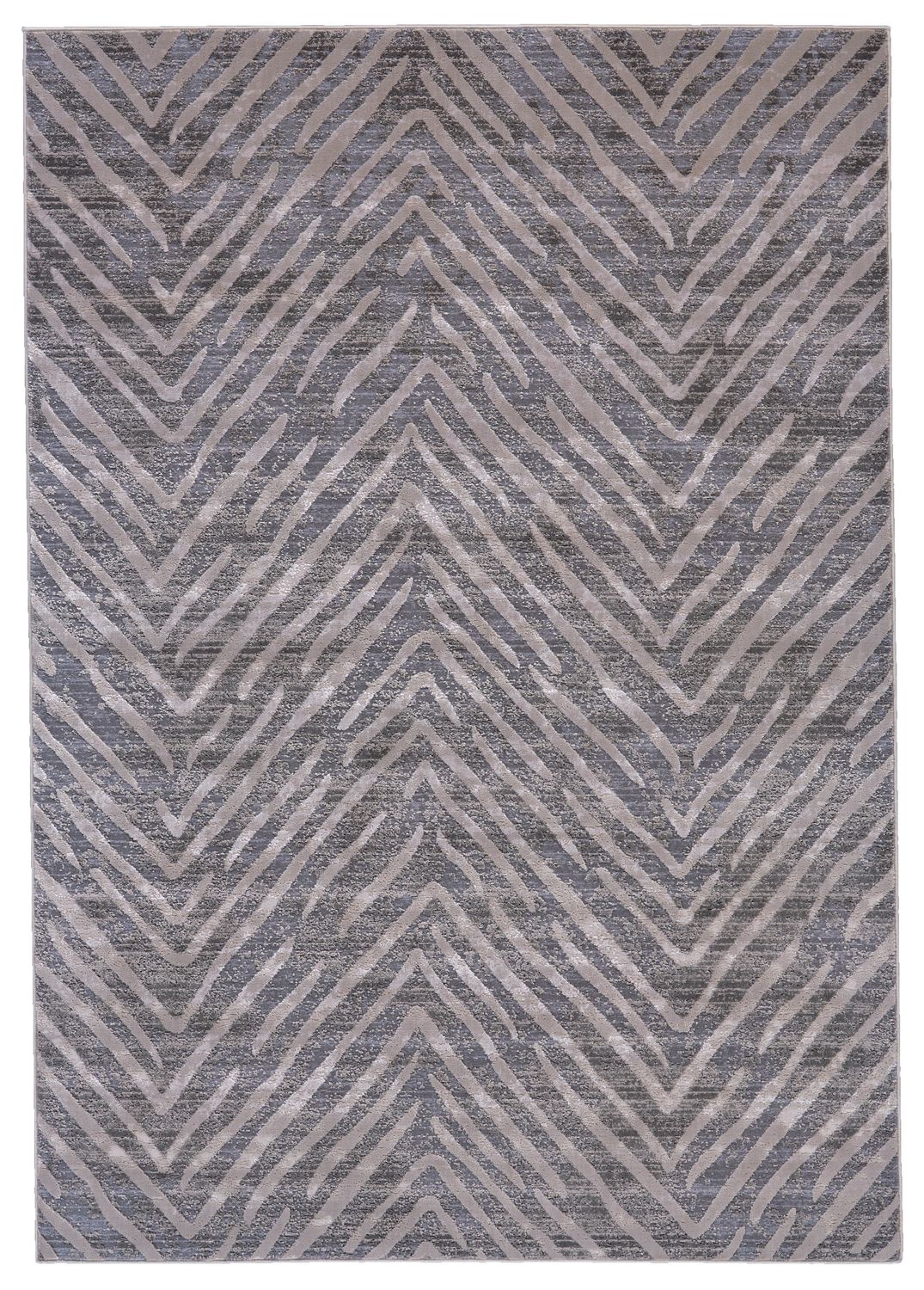 Vanhorn Stormy and Opal Gray Rug by BD Fine