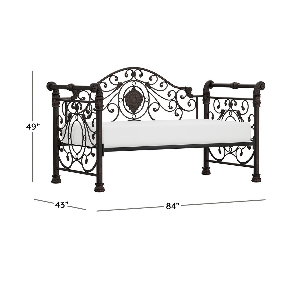 Gracewood Hollow Zine Metal Twin Daybed