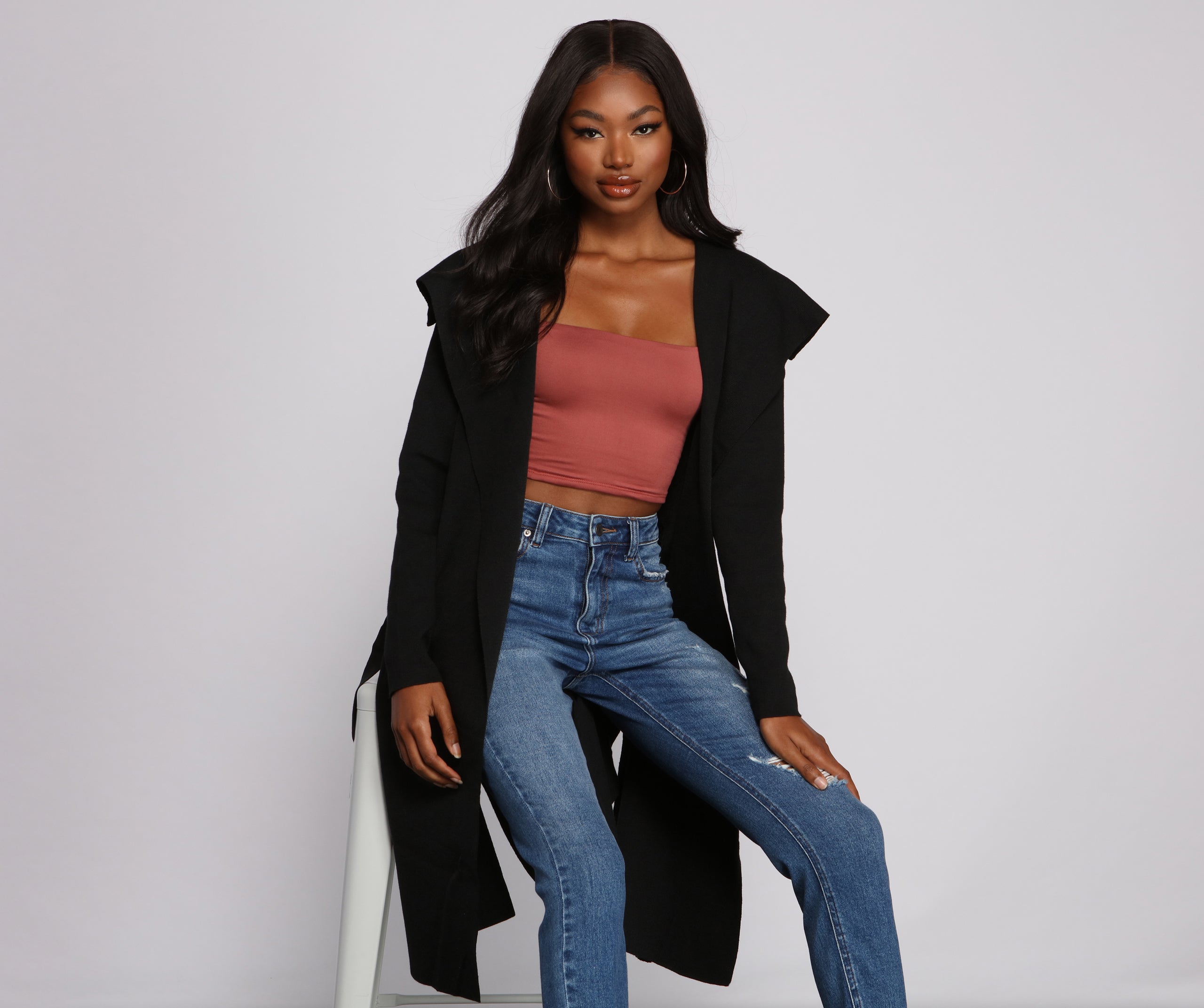 Trend Alert Tie Waist Trench Duster