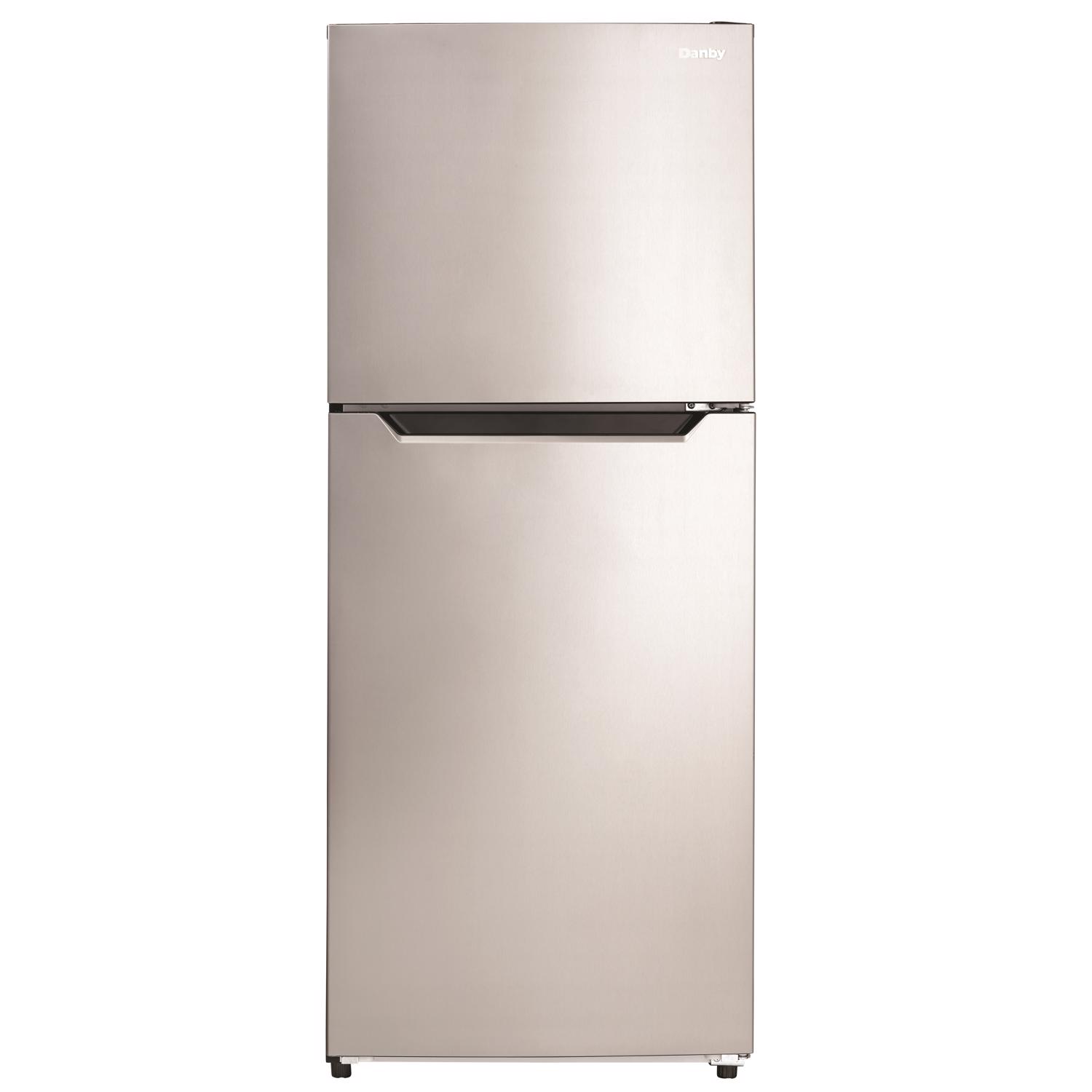 Danby 10.1 ft Silver Stainless Steel Refrigerator 70 W