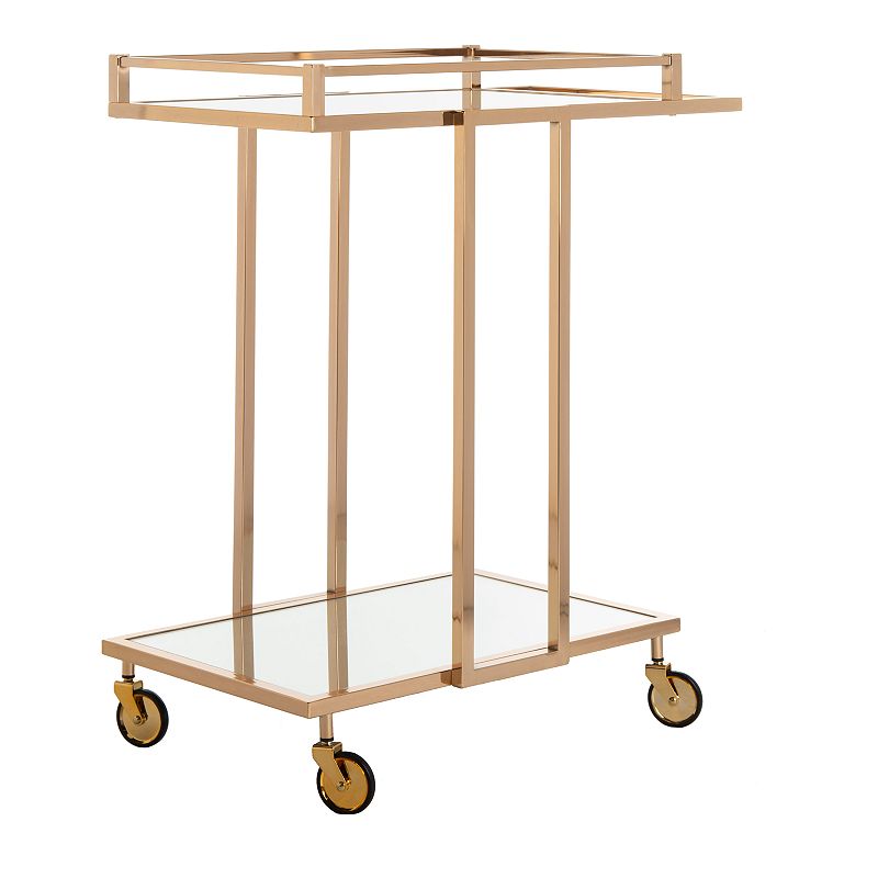 Safavieh Capri 2-Tier Rectangle Bar Cart