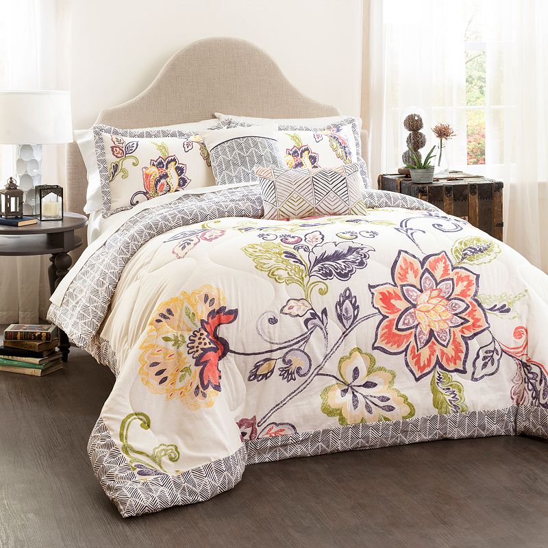 Lush Decor Aster 5-piece Quilted Bed Set