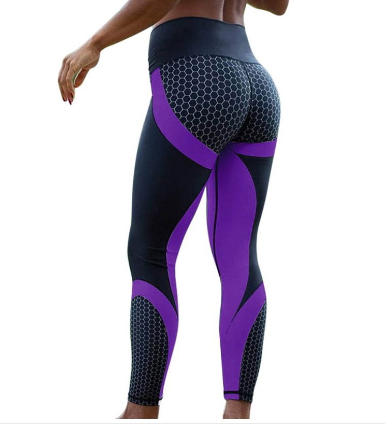 🔥🔥[Buy 2 Free Shipping]🍑Colorblock Butt Lifting High Waist Sports Leggings