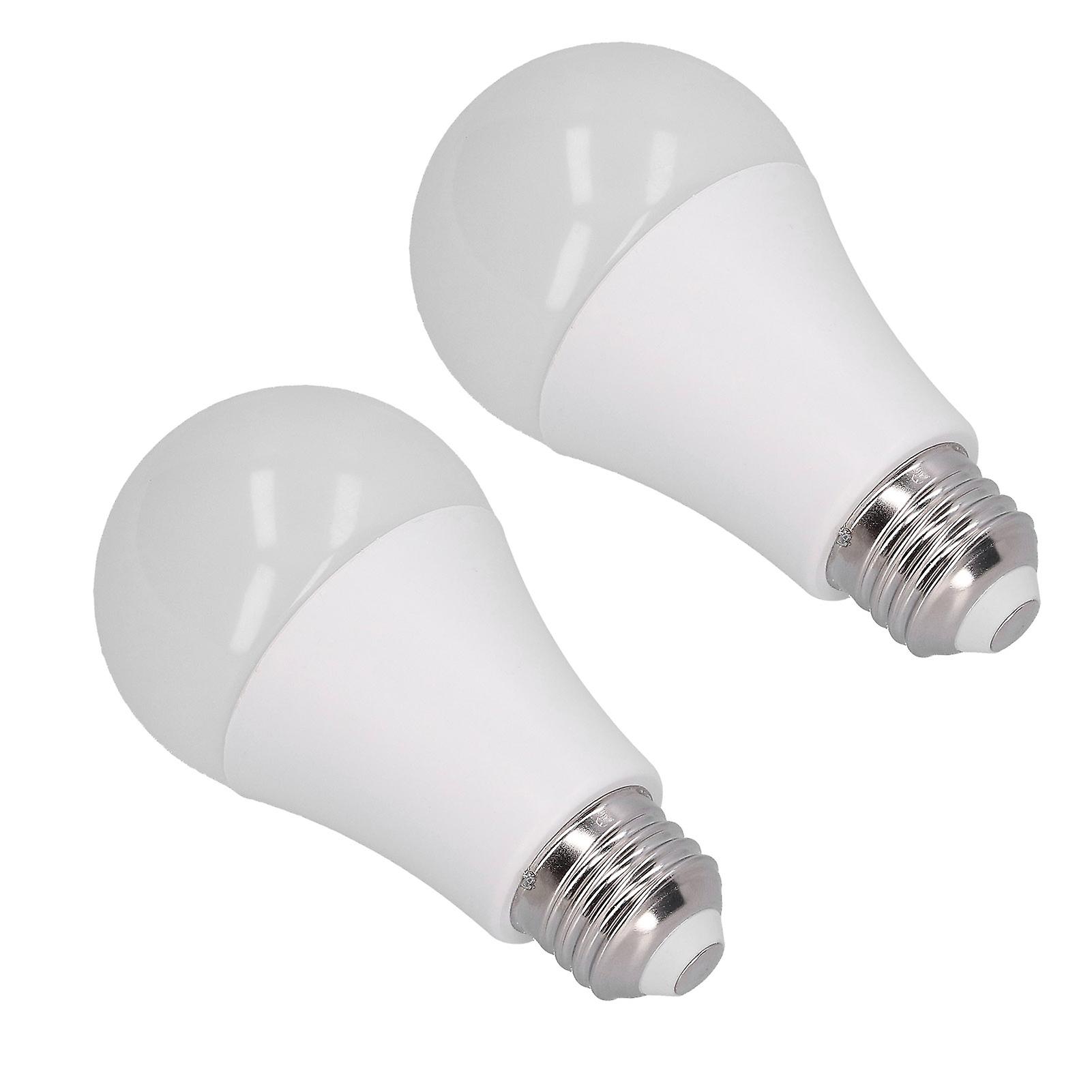 2pcs E27 Led Light Bulb Nondimmable Energy Saving Lamp 13w/1560lm For Bedroom 85265vwarm White Light