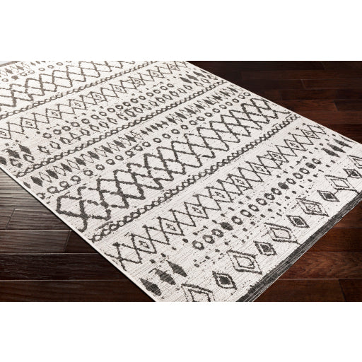 Eagean Indoor/Outdoor White Rug