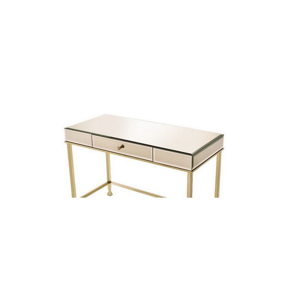 Benjara BM250400 Rectangular Storage Writing Desk ...