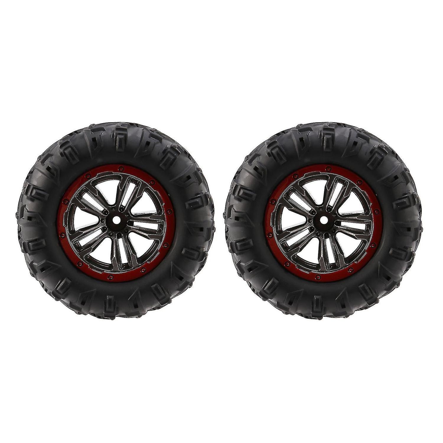 For 1/10 9125 Rc Trucks Car Tires Wheels 25-zj02 For High Speed 9125 Rc Cars S920 Rc Trucks (2 Pcs)