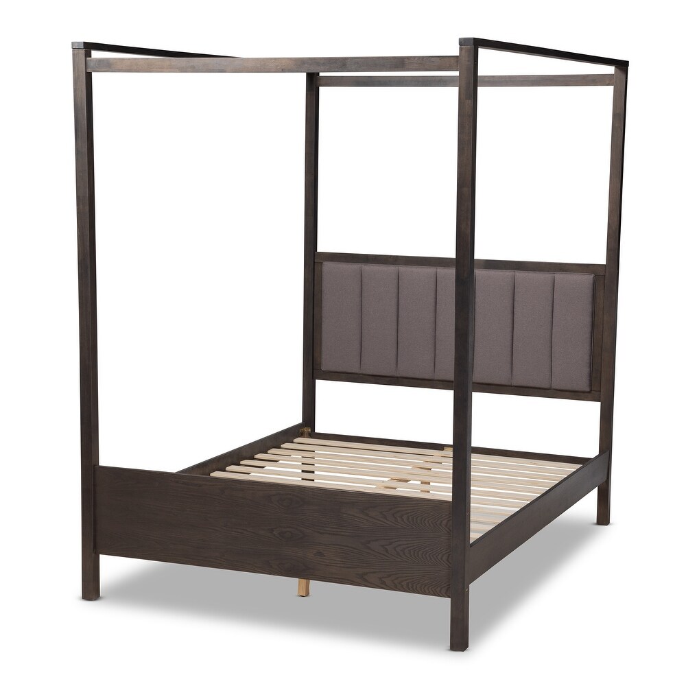 Natasha Modern and Contemporary Platform Canopy Bed