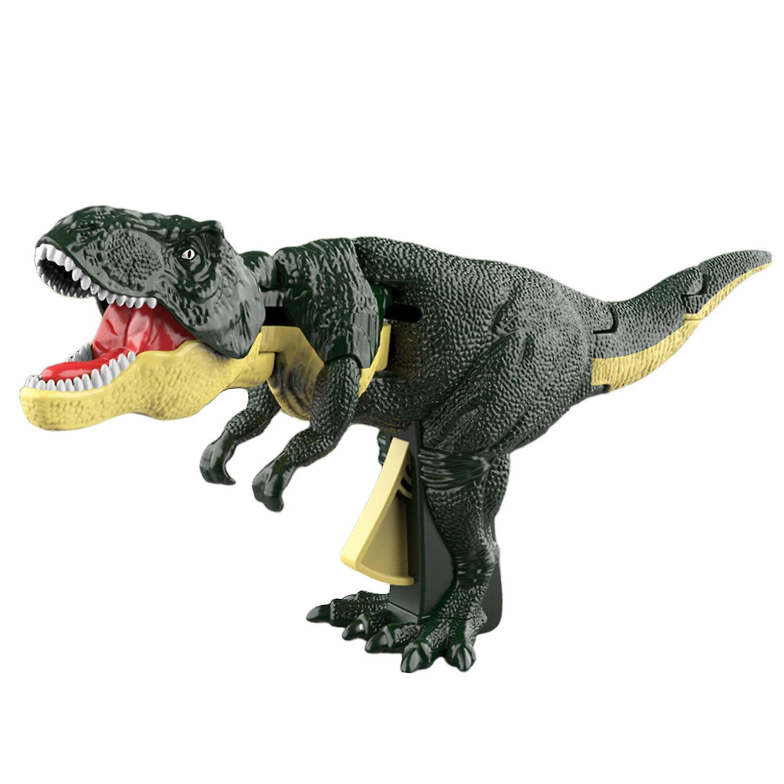 Dinosaur Robot Figure Simulated Dinosaur Toy For Desktop Party Birthday Gift Green