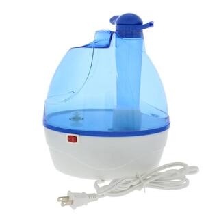 Comfort Zone Whisper-quiet Cool Mist Portable Ultrasonic Humidifier with Dual Nozzles and Auto Shut-Off CZHD24