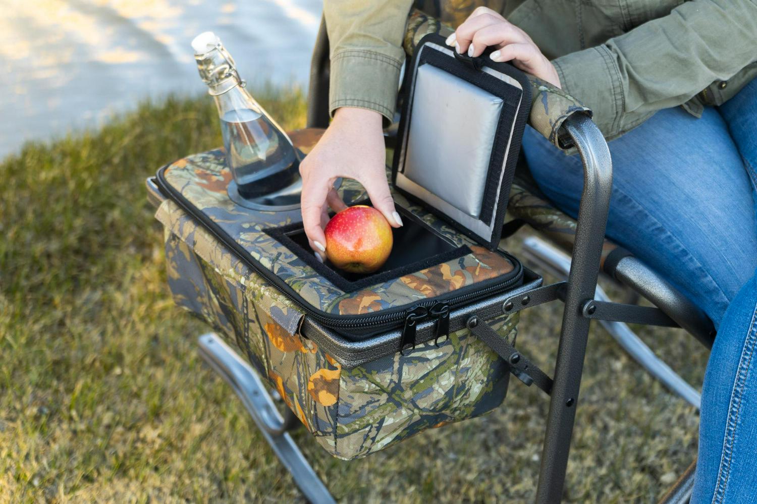 Ozark Trail Camping Director Rocking Chair， Camouflage