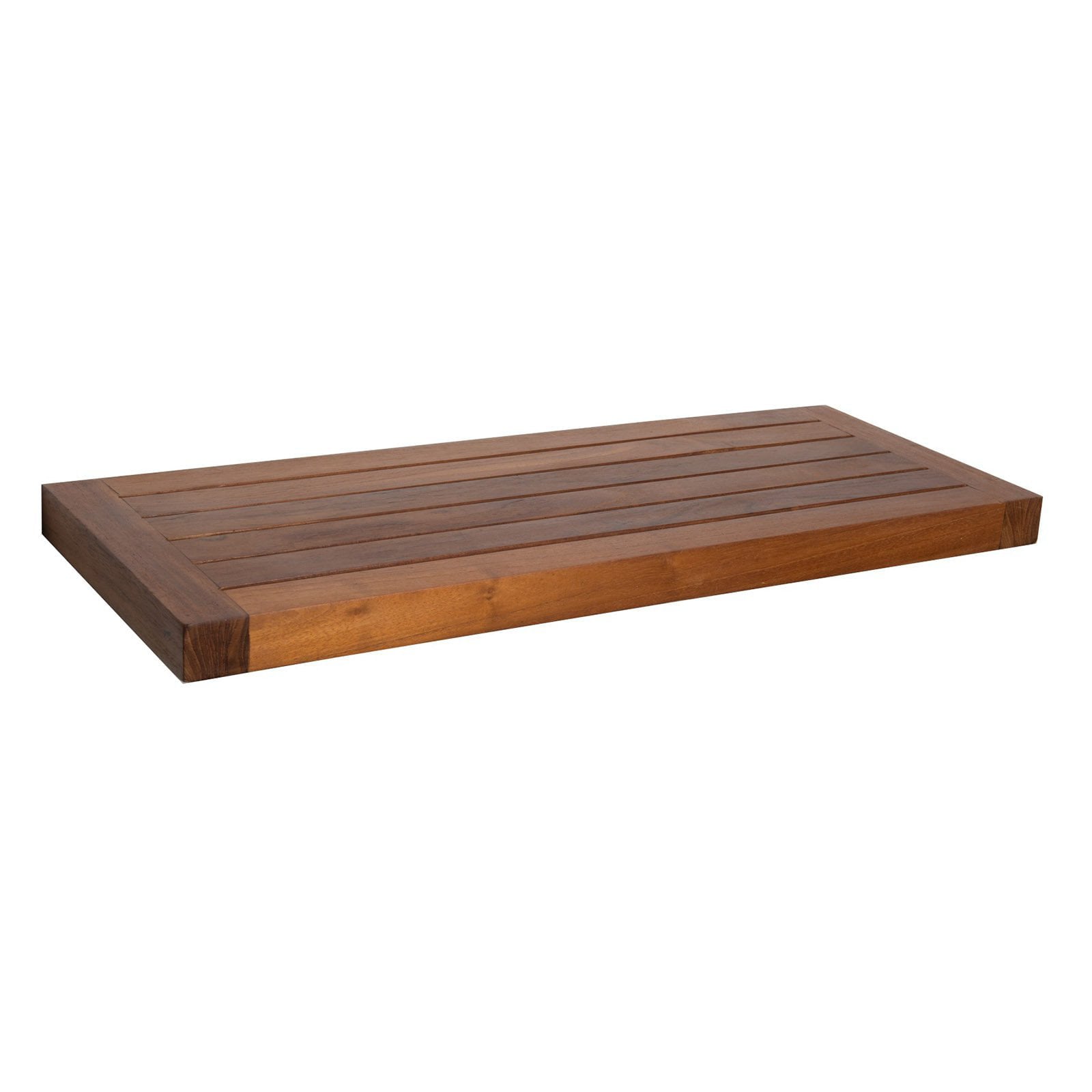 Aqua Teak Wall Shelf 24 in. Wide