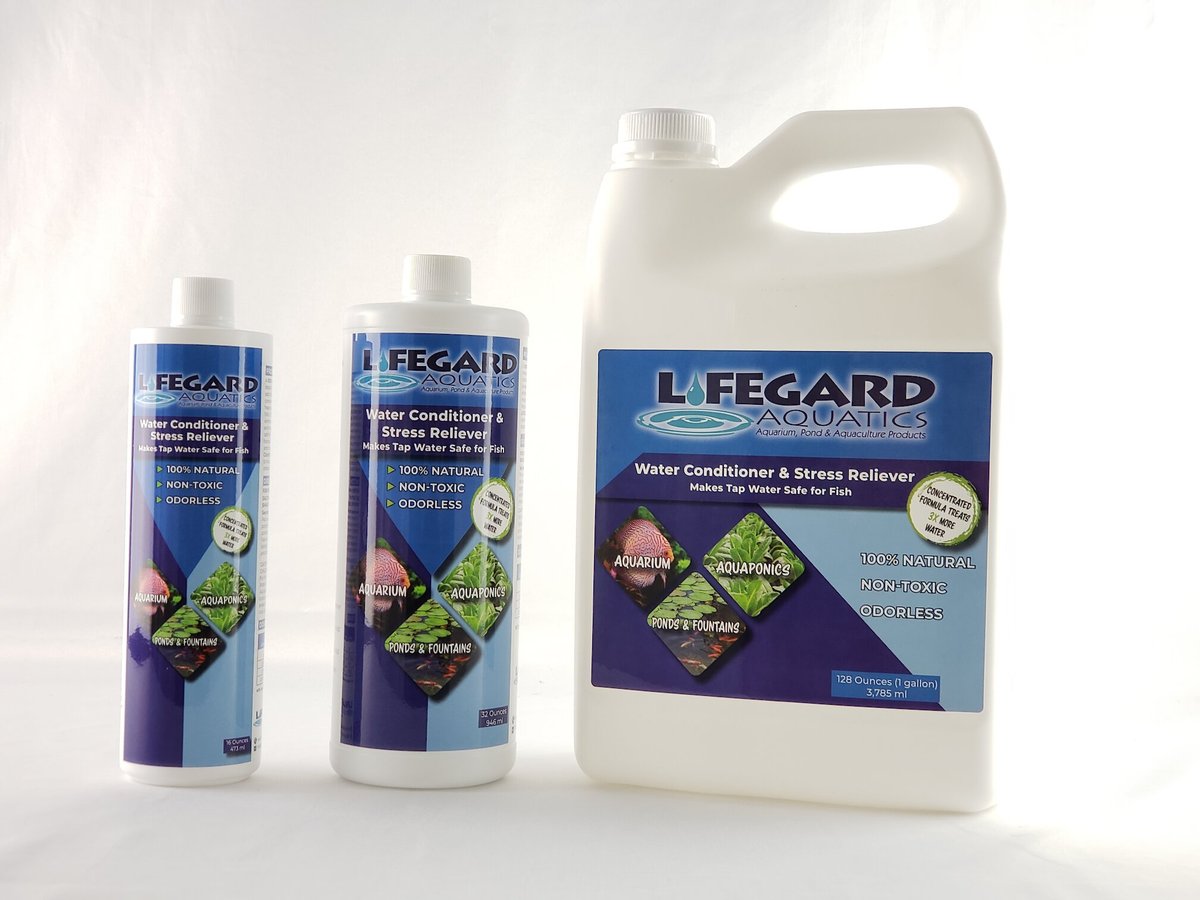 Lifegard Aquatics Water Conditioner and Stress Reliever Fish Pond Treatment