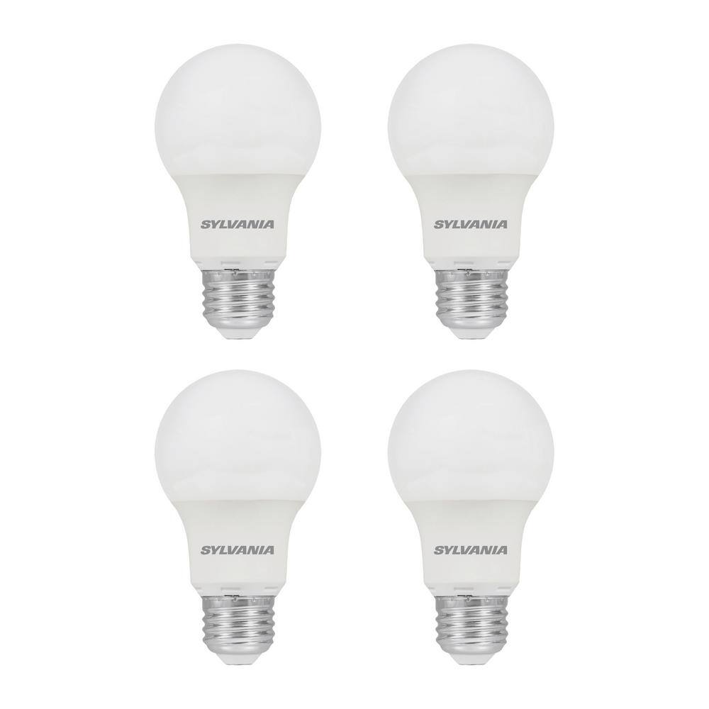 Sylvania 14-Watt (100-Watt Equivalent) A19 LED Light Bulb in 2700K Soft White Color Temperature (4-Pack) 78101