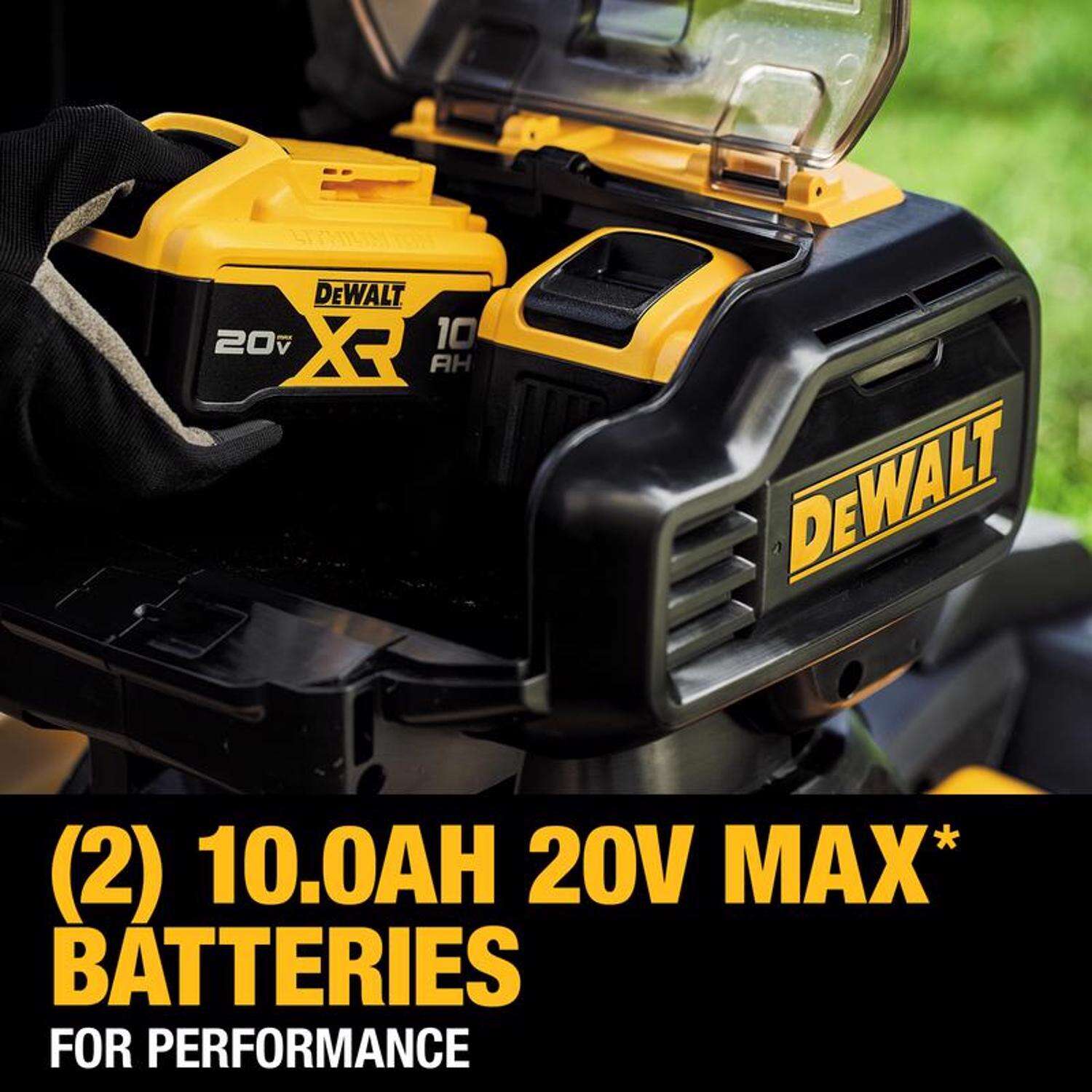 DW 20V MAX DCMWSP244U2 21 in. 20 V Battery Self-Propelled Lawn Mower Kit (Battery and Charger)