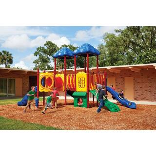 Ultra Play UPlay Today Pike's Peak (Playful) Commercial Playset with Ground Spike UPLAY-014-P