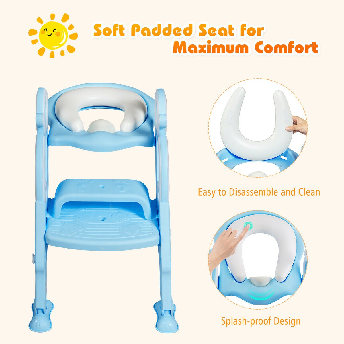 Kids Portable Potty Training Toilet Seat