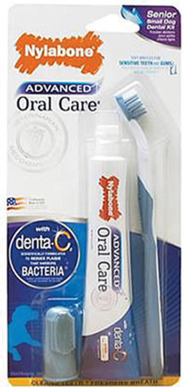 Advanced Oral Care Senior Dental Kit， Small Dog