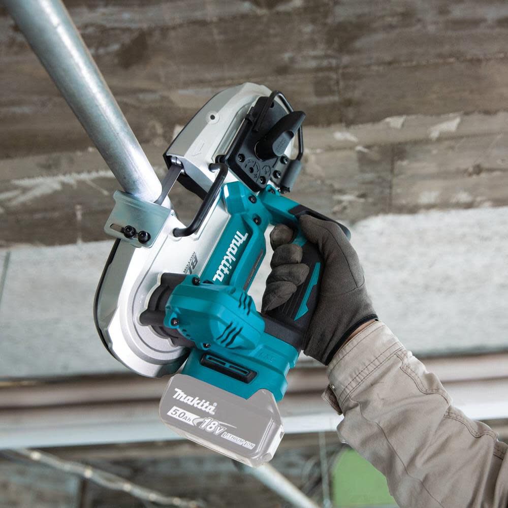 Makita 18V LXT Compact Li-Ion Cordless Bandsaw Brushless Tool Only XBP04Z from Makita