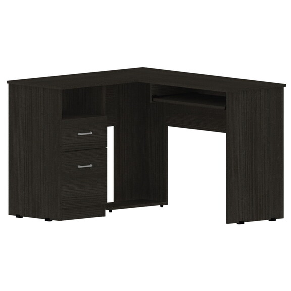 Glendale 2 Drawer 1 Shelf L Shaped Computer Desk B...