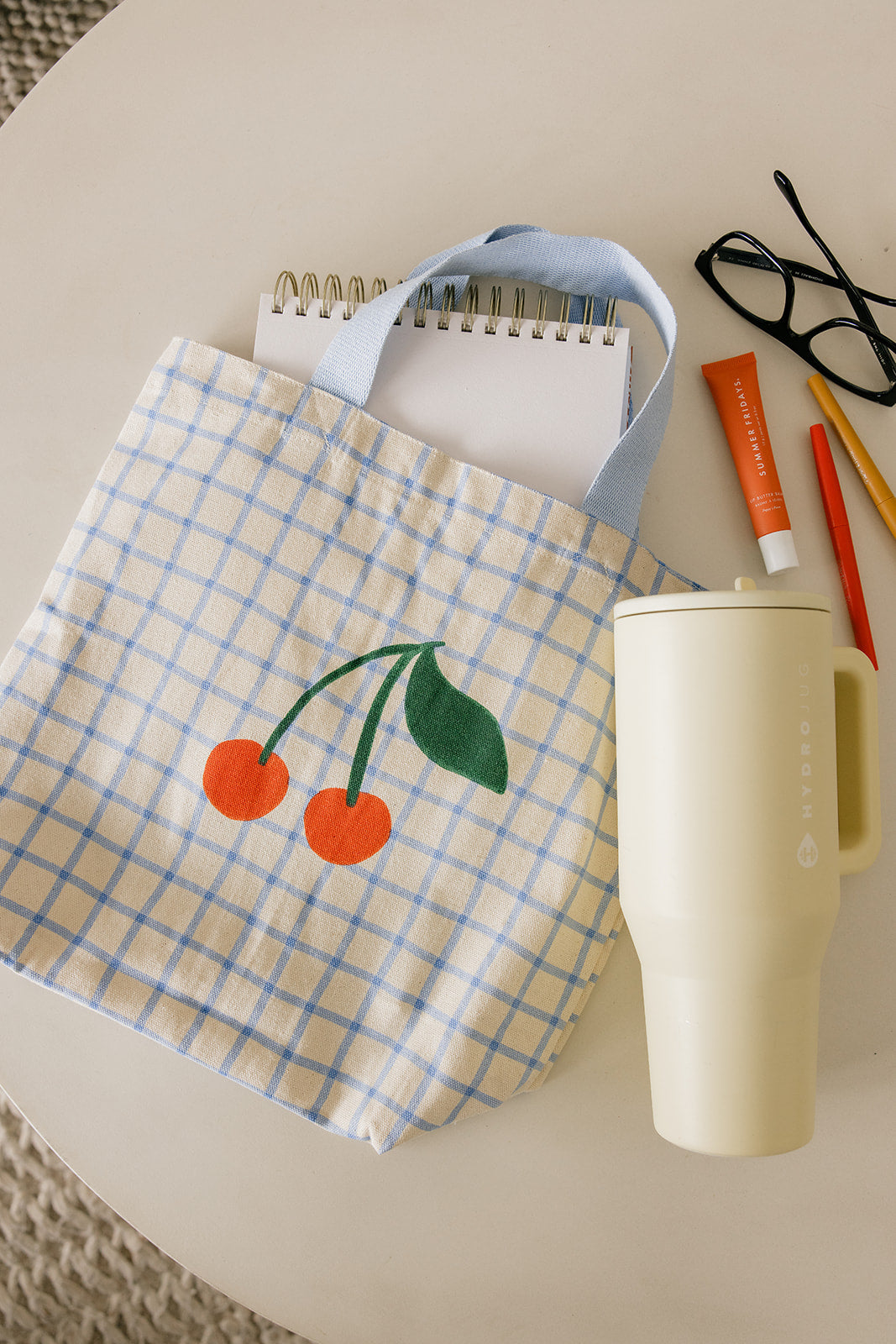 Very Cherry Pocket Tote