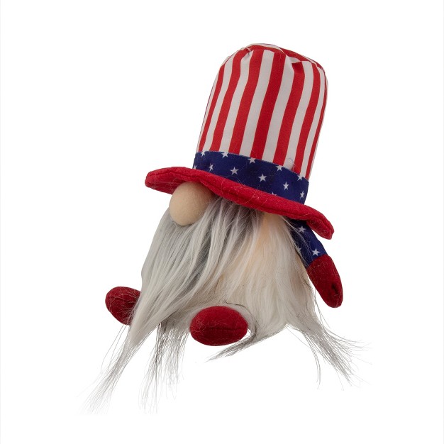 Lighted Americana Boy 4th Of July Patriotic Gnome