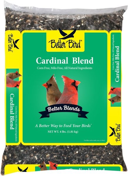 Better Bird Cardinal Bird Food， 4-lb bag