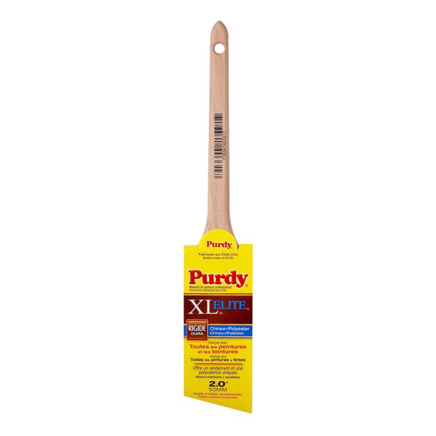 Purdy XL Elite Dale 2 in. Stiff Angle Trim Paint Brush