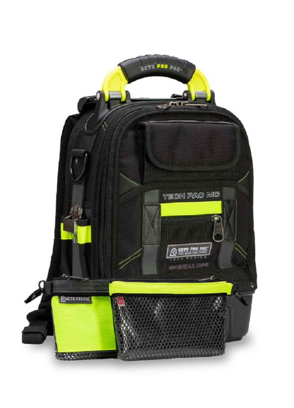 Veto Pro Pac Special Ops Tool BackPack Small with 2 Hi Viz Parts Bags ;