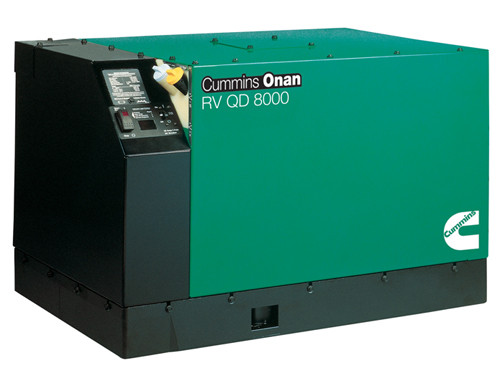 Cummins Onan 8HDKAK-1046  QD 8000W 120V Diesel RV Generator  AP Electric