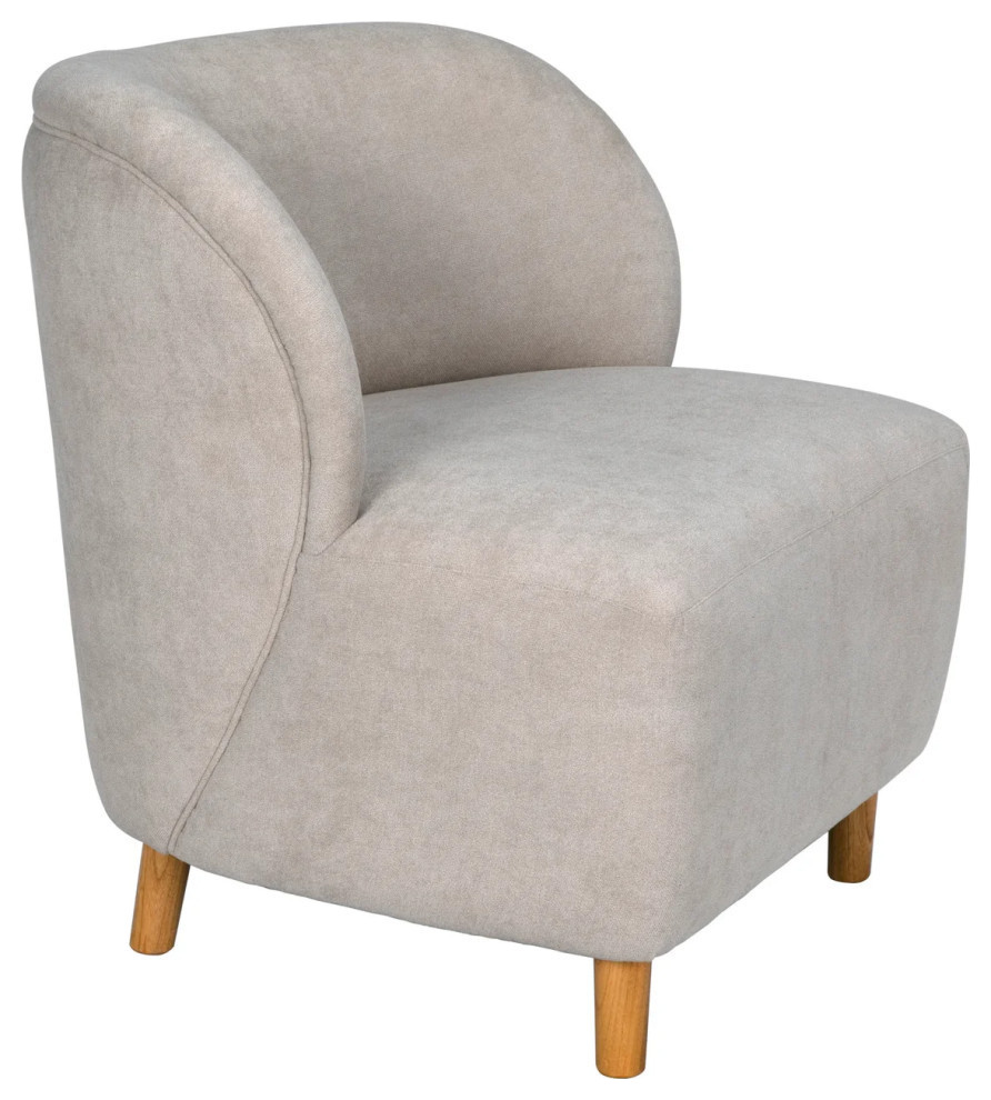 Atlas Chair W/ Wheat Fabric   Modern   Armchairs And Accent Chairs   by Rustic Home Furniture Deco  Houzz